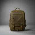 Handmade Multi-Pocket Leather Backpack for Travel – product view 9 | The Leather Factory