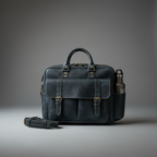 Genuine Leather Multi-Pocket Briefcase for Work – product view 8 | The Leather Factory