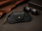 TLF Leather Sunglasses Case – Handcrafted Clip Holder