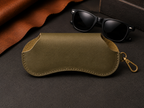 TLF Leather Sunglasses Case – Handcrafted Clip Holder