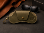 TLF Leather Sunglasses Case – Handcrafted Clip Holder