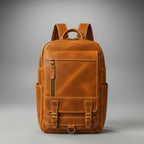 Five color options of handmade genuine leather backpack | The Leather Factory