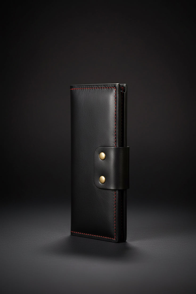 TLF leather wallet in Black | The Leather Factory