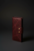 TLF leather wallet in Burgundy | The Leather Factory