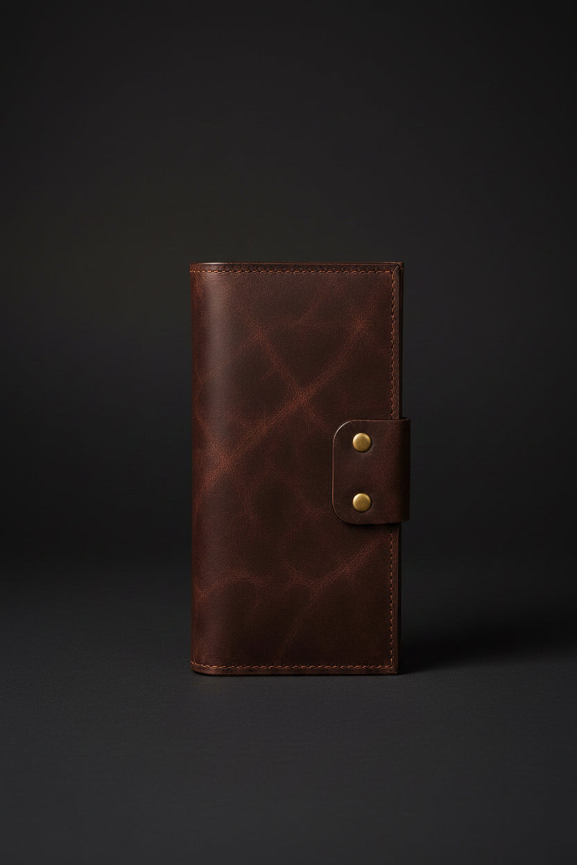 TLF leather wallet in Cognac | The Leather Factory
